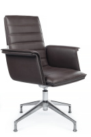 Кресло RV DESIGN Rubens-ST (C1819-2) кожа темно-коричневая